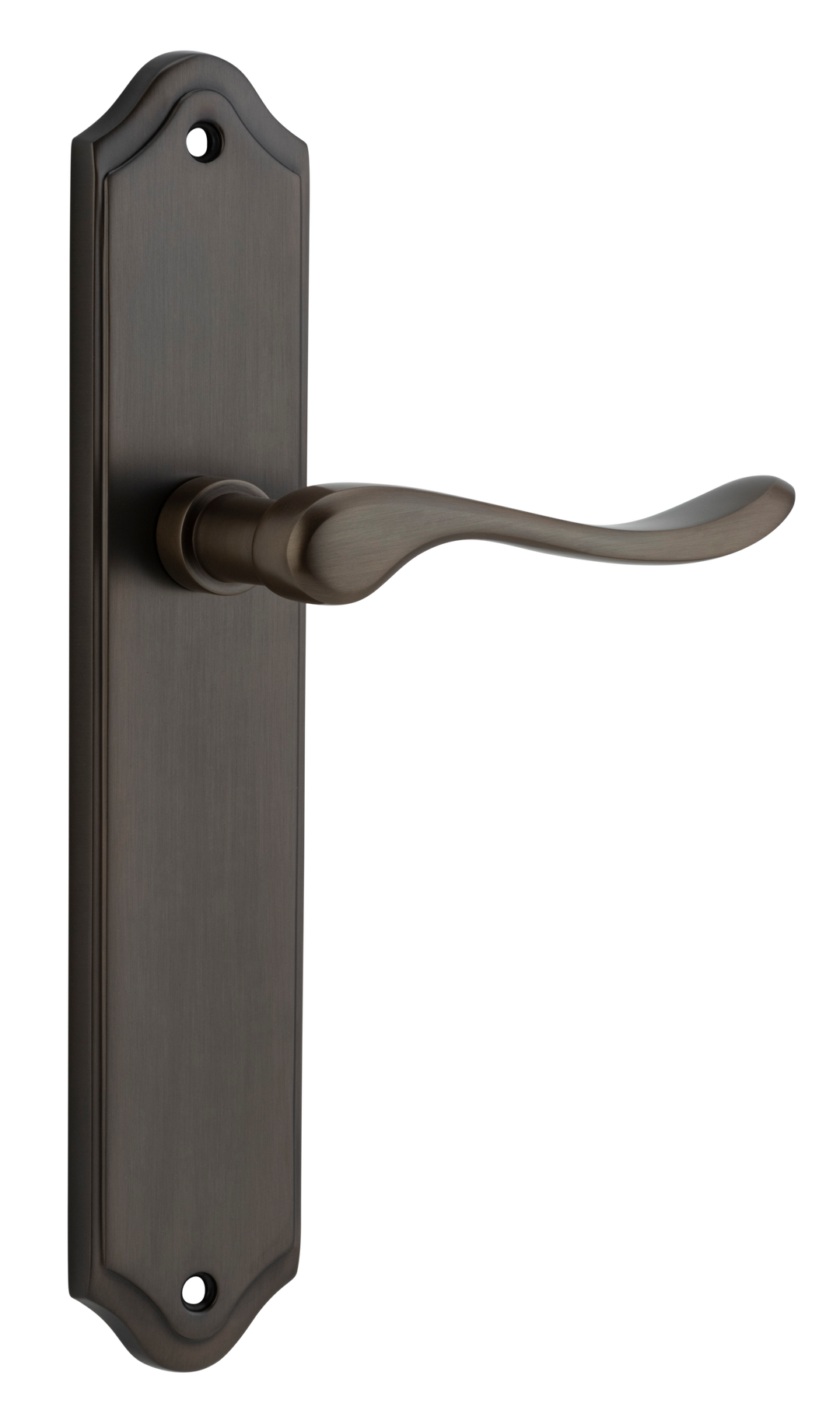 Stirling Lever - Shouldered Backplate Signature Brass