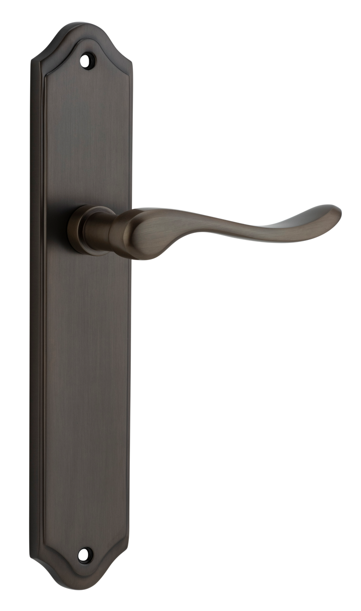 Stirling Lever - Shouldered Backplate Signature Brass
