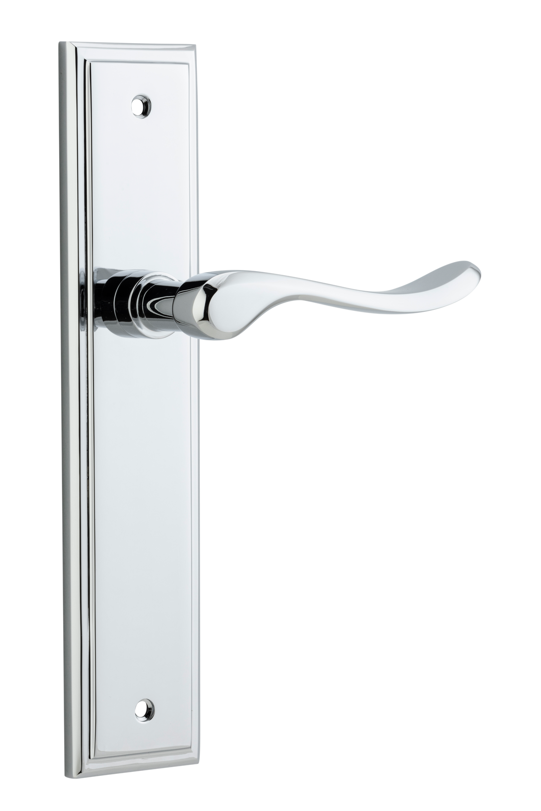 Stirling Lever - Stepped Backplate Polished Chrome