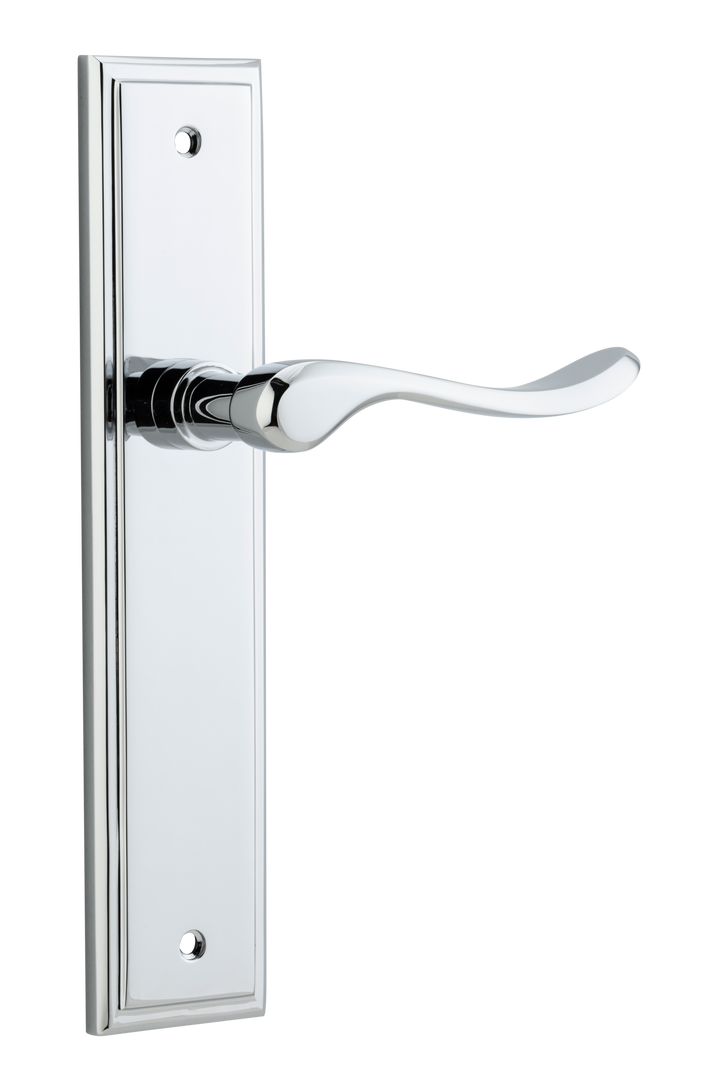 Stirling Lever - Stepped Backplate Polished Chrome