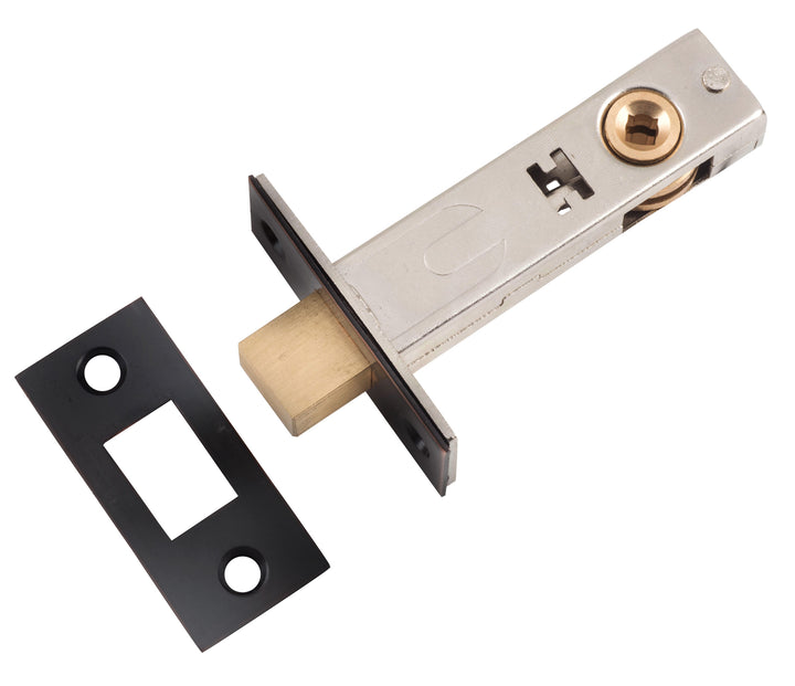 Privacy Bolt Antique Copper Backset 60mm