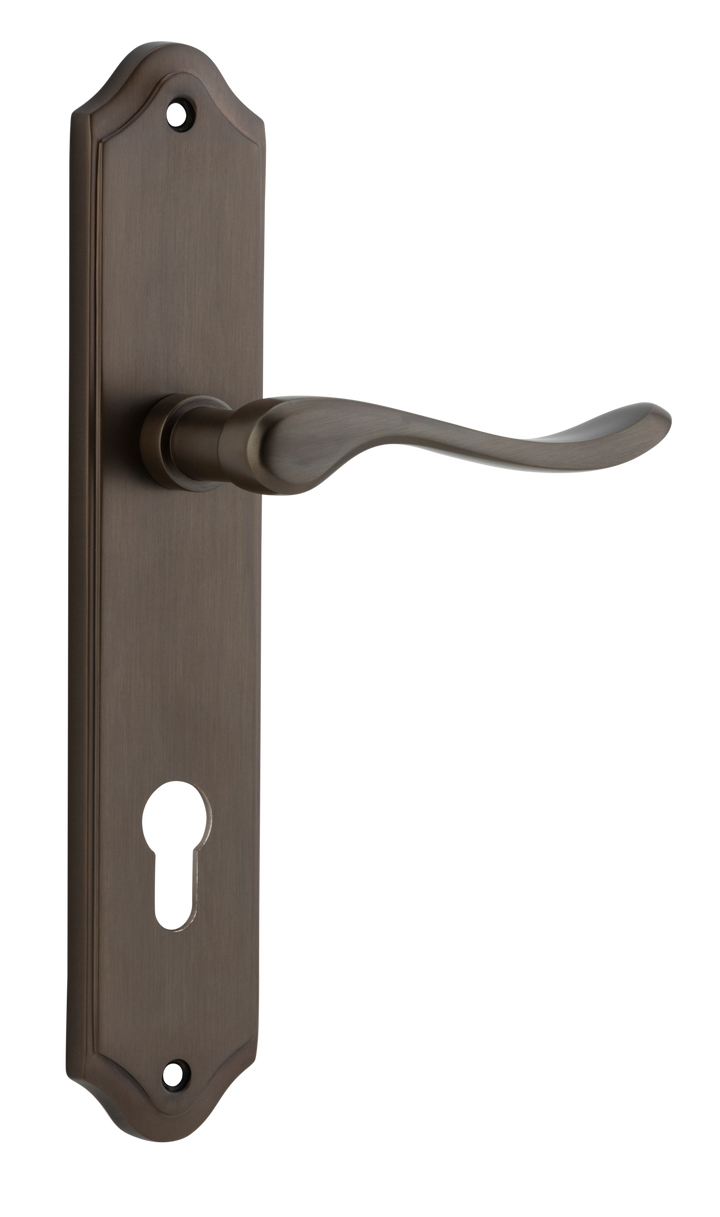 Stirling Lever - Shouldered Backplate Signature Brass
