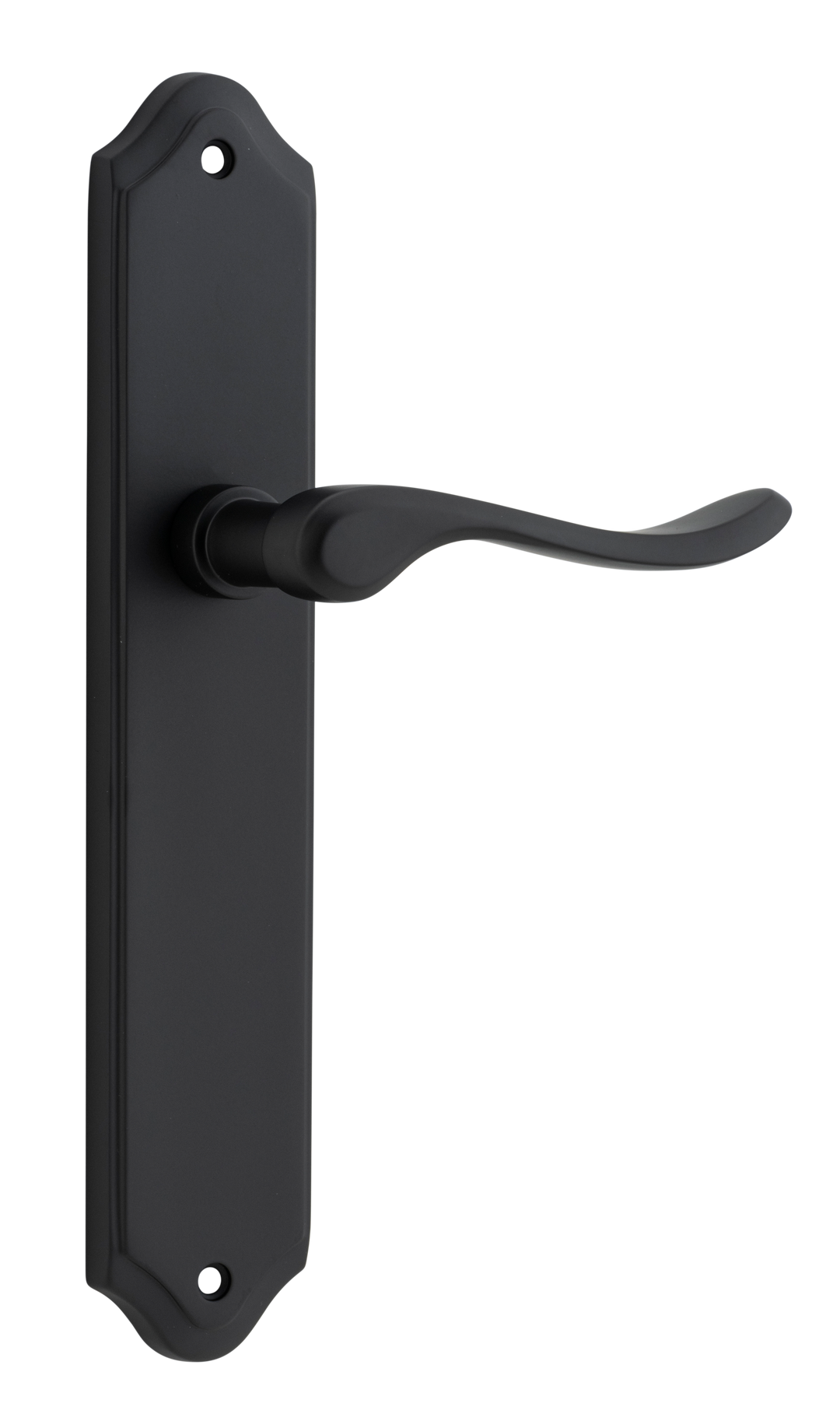 Stirling Lever - Shouldered Backplate Matt Black