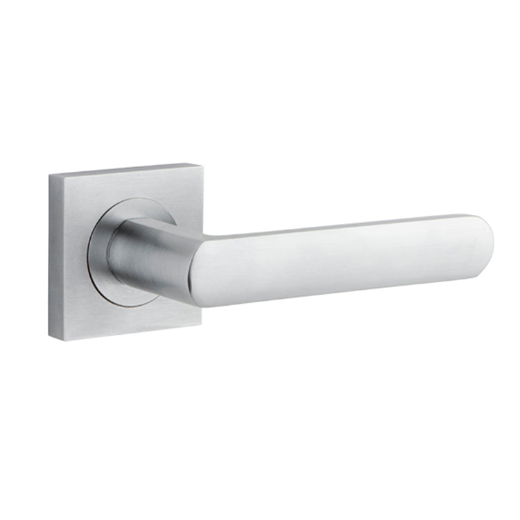 Osaka Lever - Square Rose Brushed Chrome