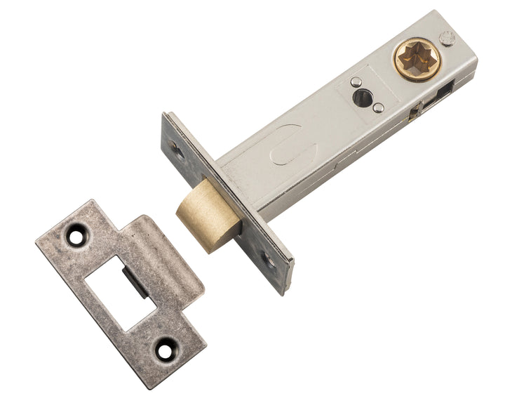 Split Cam Tube Latch - 70mm Backset Distressed Nickel