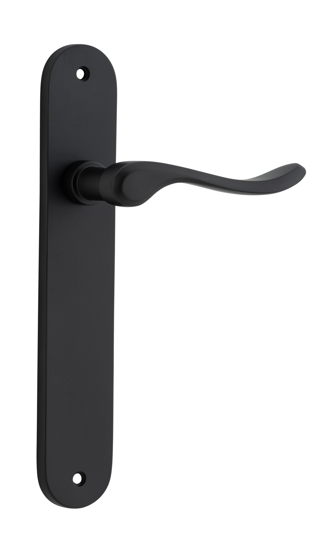 Stirling Lever - Oval Backplate Matt Black