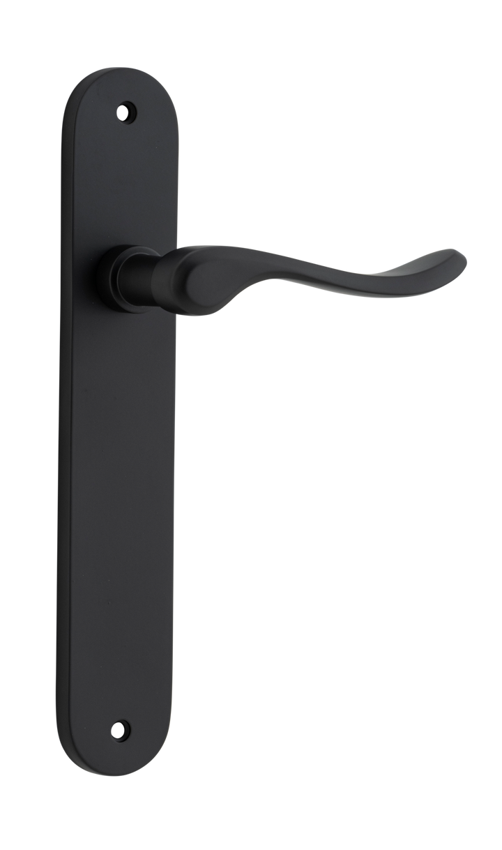 Stirling Lever - Oval Backplate Matt Black