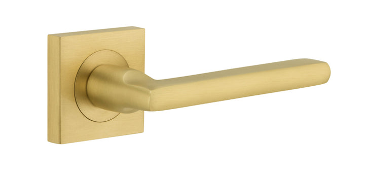 Baltimore Lever - Square Rose Brushed Gold PVD