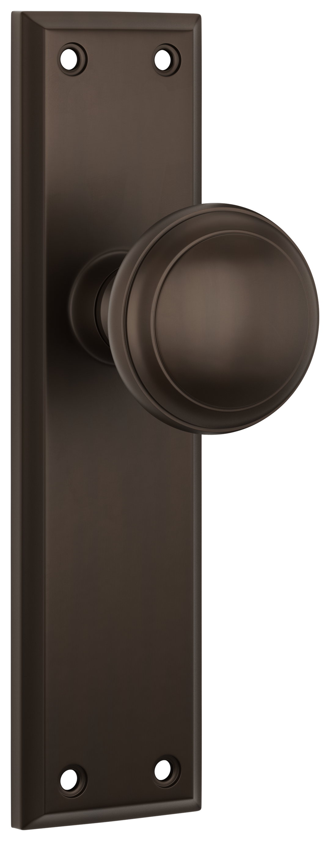 Door Knob Milton Latch Pair Antique Brass H200xW50xP73mm