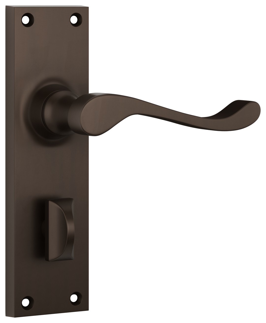 Door Lever Victorian Privacy Pair Antique Brass H152xW42xP59mm