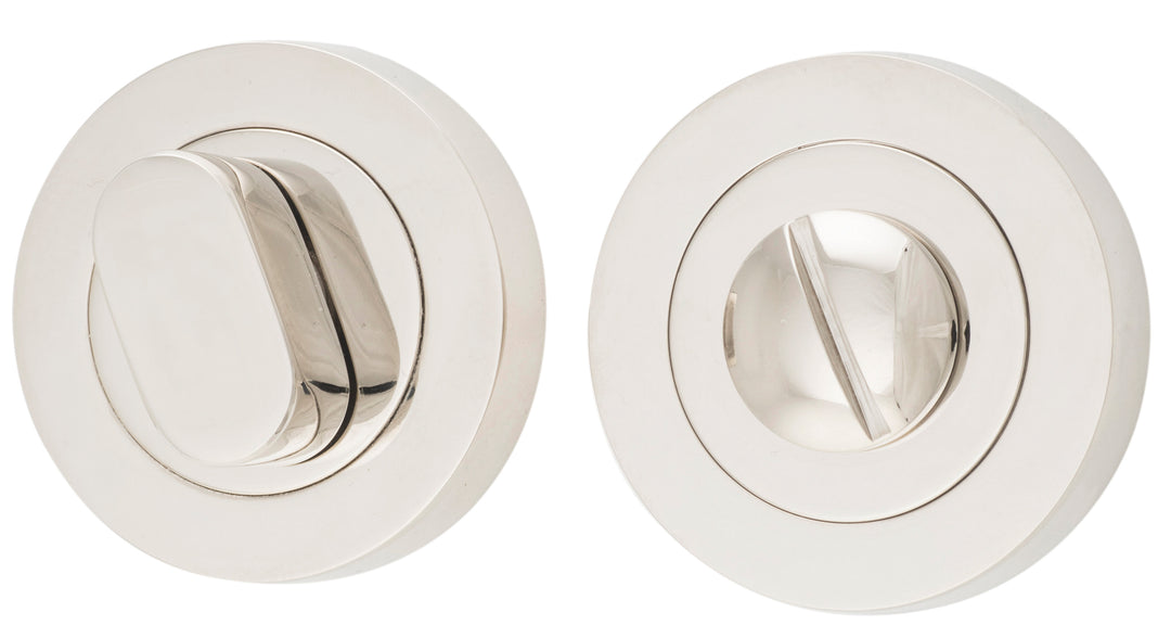 Privacy Turn - Round Polished Nickel
