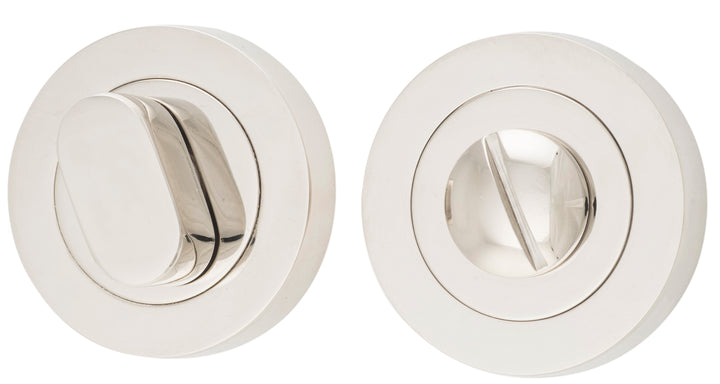 Privacy Turn - Round Polished Nickel