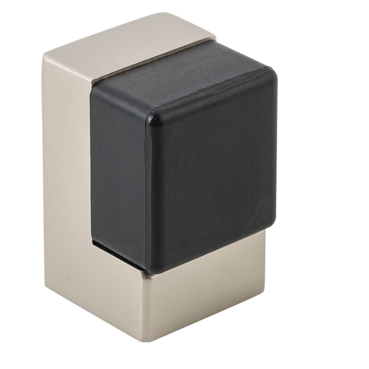 Square Door Stop Satin Nickel