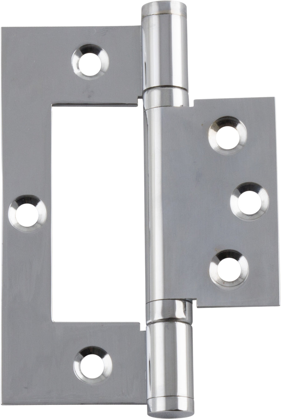 Hirline Hinge - H100xW49mm Chrome Plated