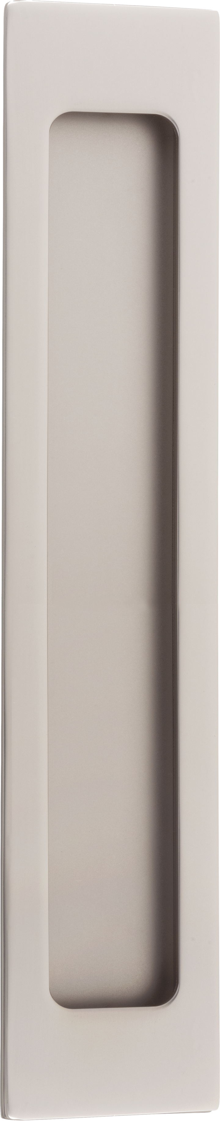 Rectangular Flush Pull Satin Nickel