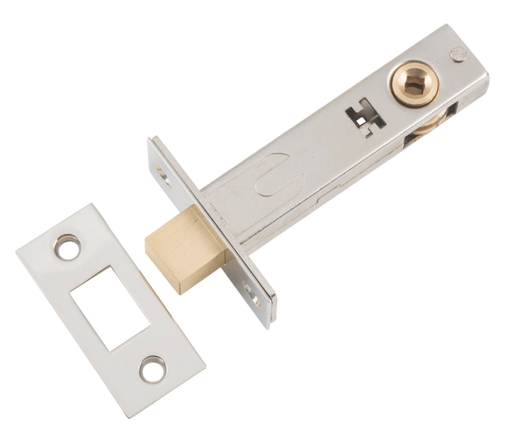 Privacy Bolt Polished Nickel Backset 70mm