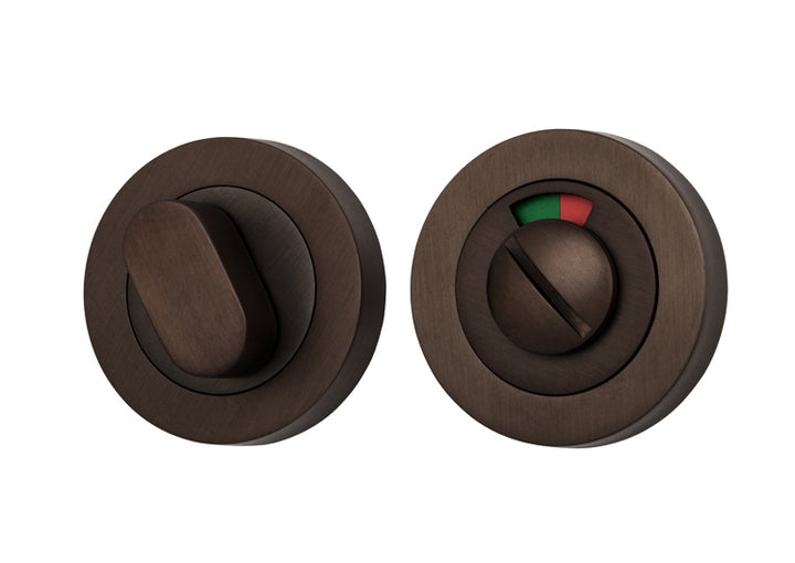 Privacy Turn With Indicator - Round Signature Brass