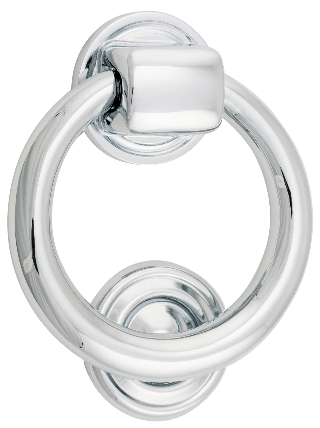 Ring Door Knocker Polished Chrome