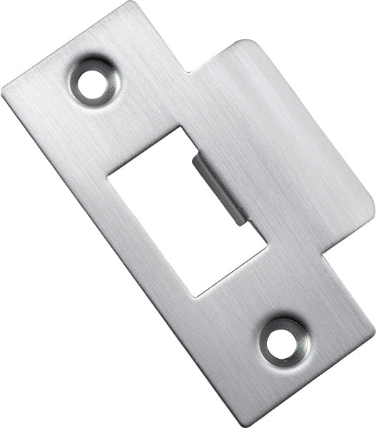Metal Door Tube Latch Striker Brushed Chrome