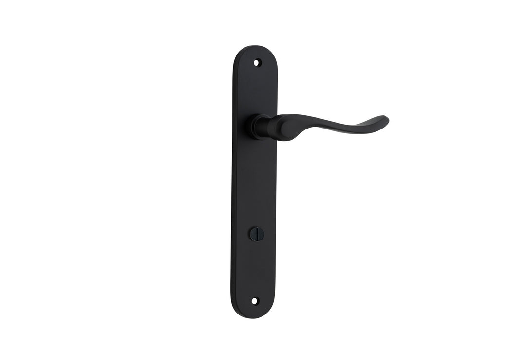 Stirling Lever - Oval Backplate Matt Black