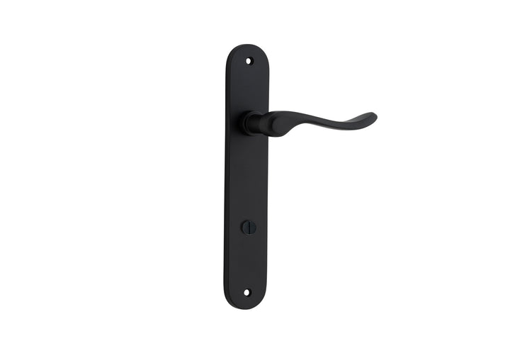 Stirling Lever - Oval Backplate Matt Black