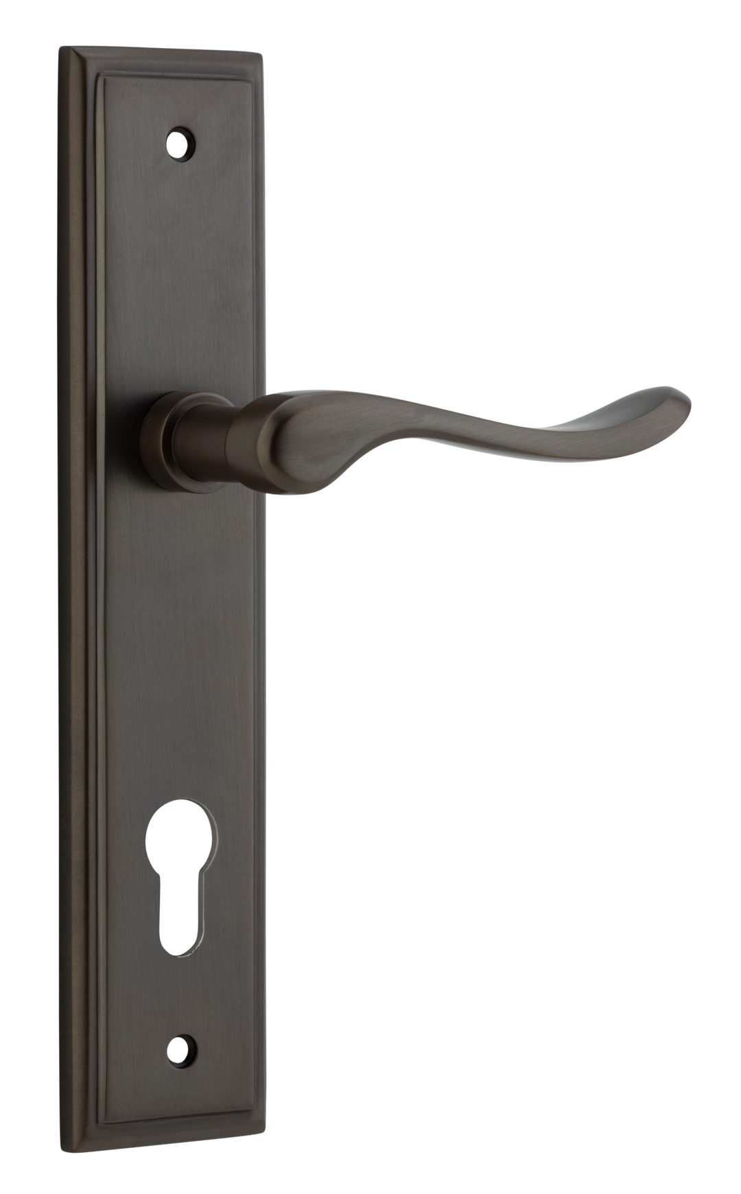 Stirling Lever - Stepped Backplate Signature Brass