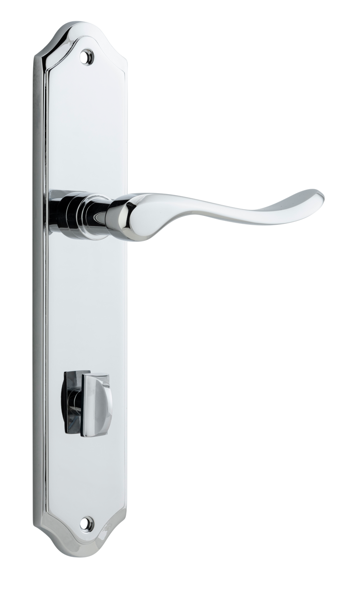 Stirling Lever - Shouldered Backplate Polished Chrome