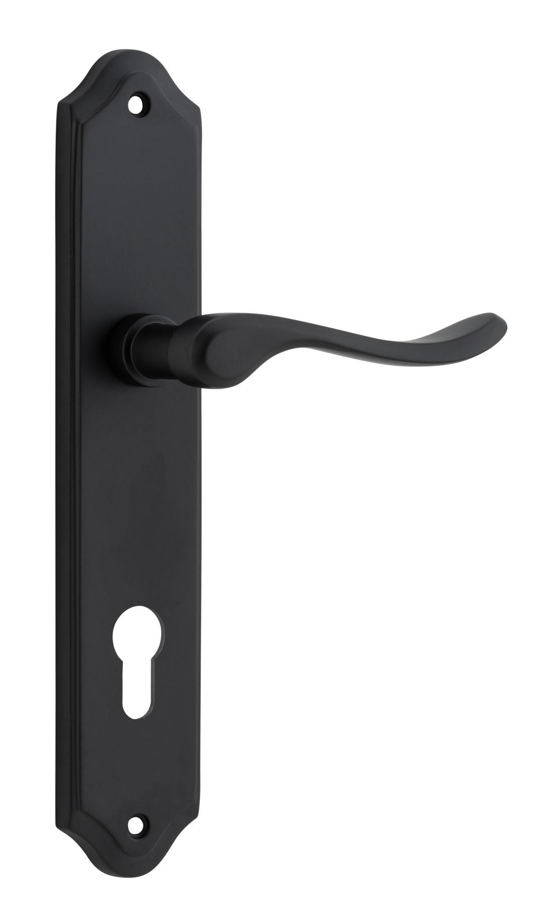 Stirling Lever - Shouldered Backplate Matt Black