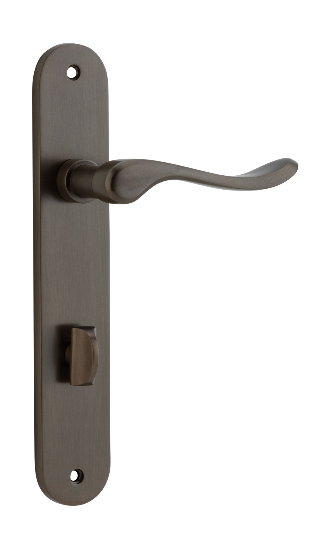 Stirling Lever - Oval Backplate Signature Brass