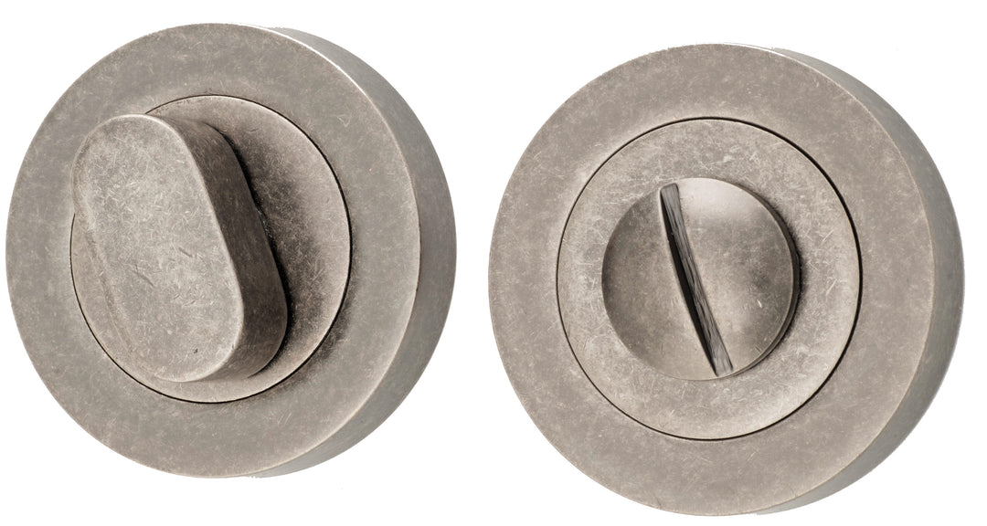 Privacy Turn - Round Distressed Nickel