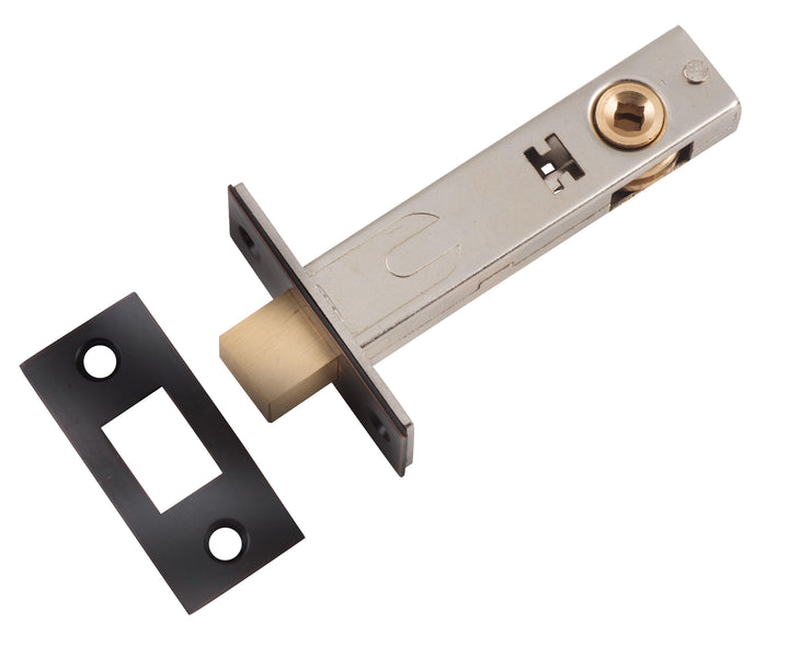 Privacy Bolt Antique Copper Backset 70mm