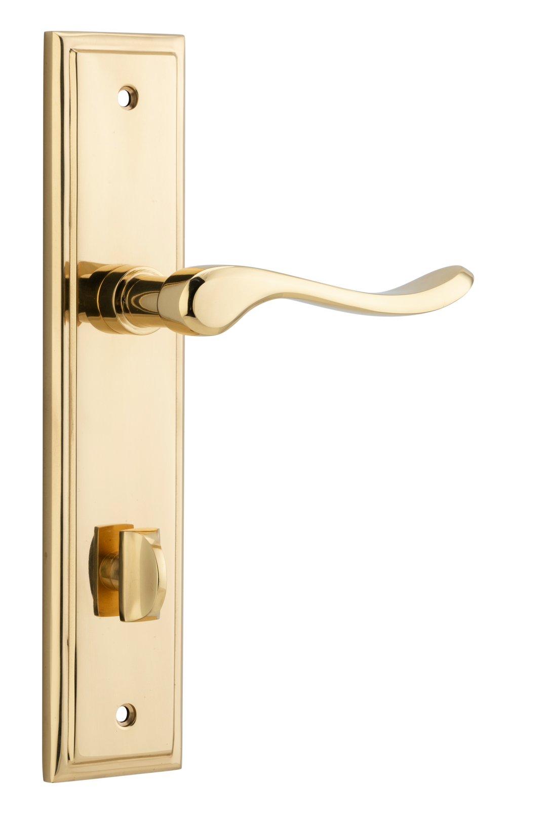 Stirling Lever - Stepped Backplate Polished Brass