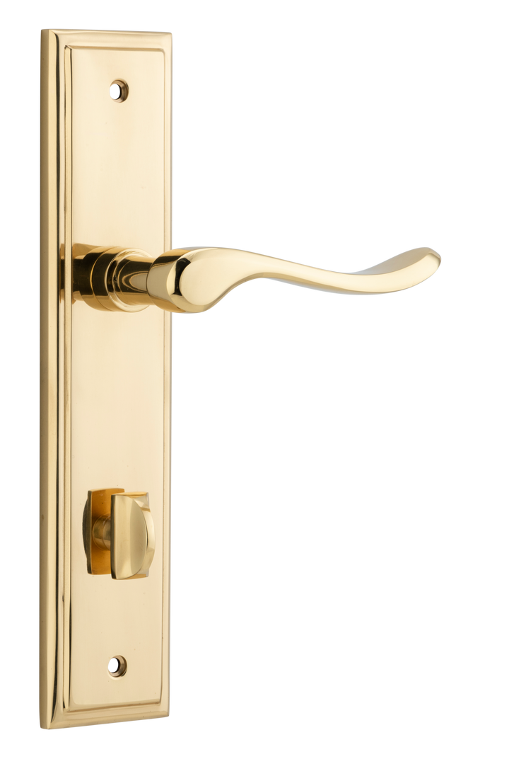 Stirling Lever - Stepped Backplate Polished Brass