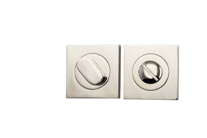 Privacy Turn - Square Polished Nickel