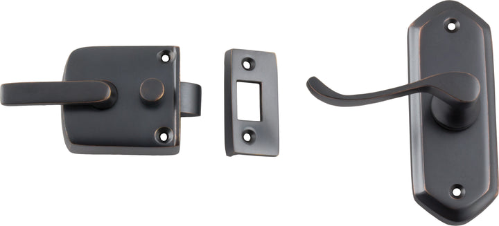 Screen Door Latch Left Hand External AC H98xW36mm P40mm
