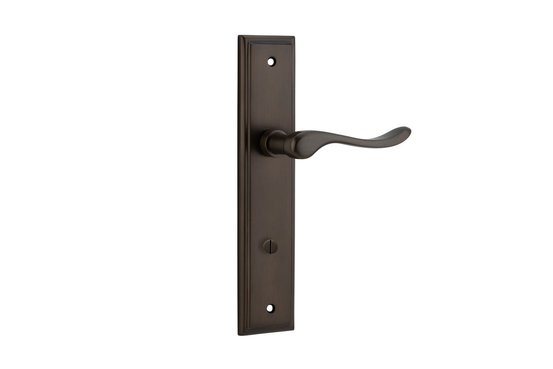 Stirling Lever - Stepped Backplate Signature Brass