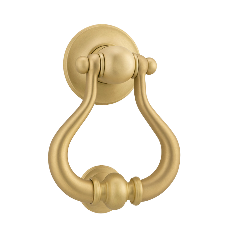 Sarlat Door Knocker Brushed Gold PVD