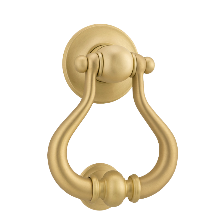 Sarlat Door Knocker Brushed Gold PVD