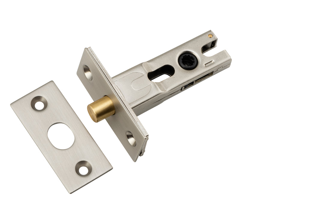 Privacy Bolt - Round - 45mm Backset Satin Nickel