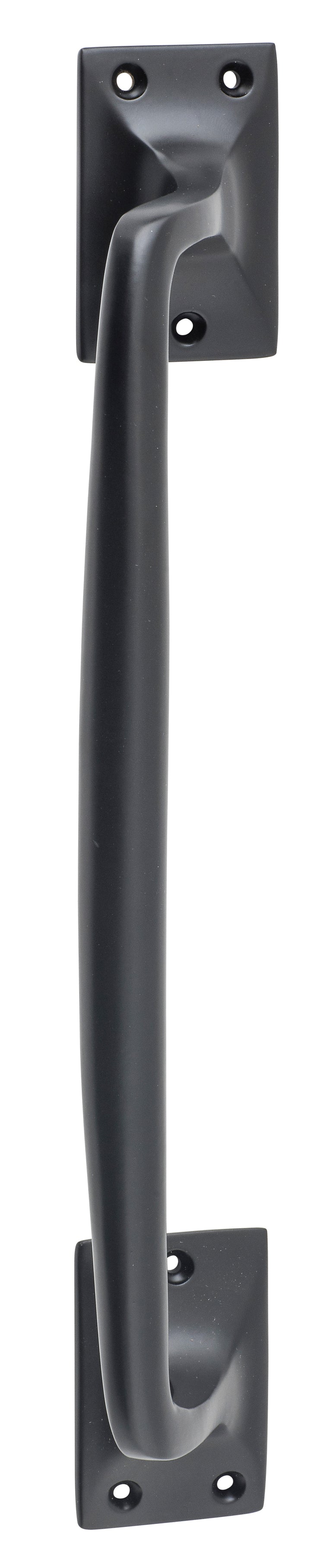 Pull Handle Classic Offset Matt Black H310xW55xP60mm