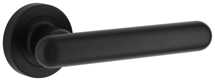 Puerto Lever - Round Rose Matt Black