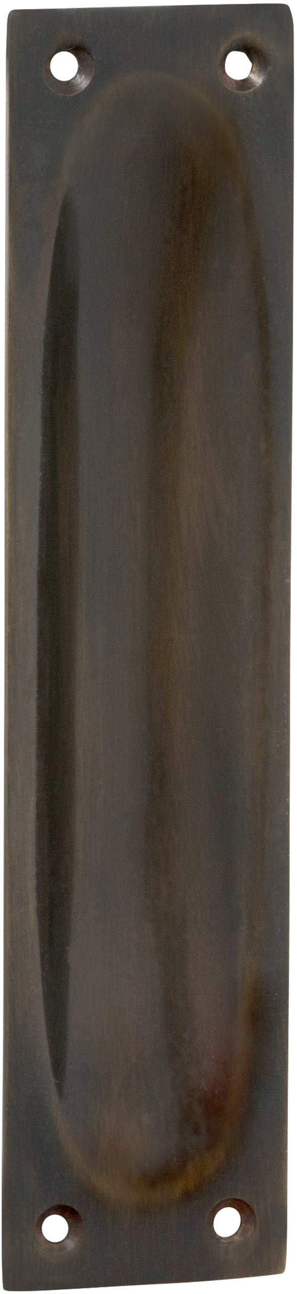 Sliding Door Pull Classic Large Antique Brass H140xW32mm