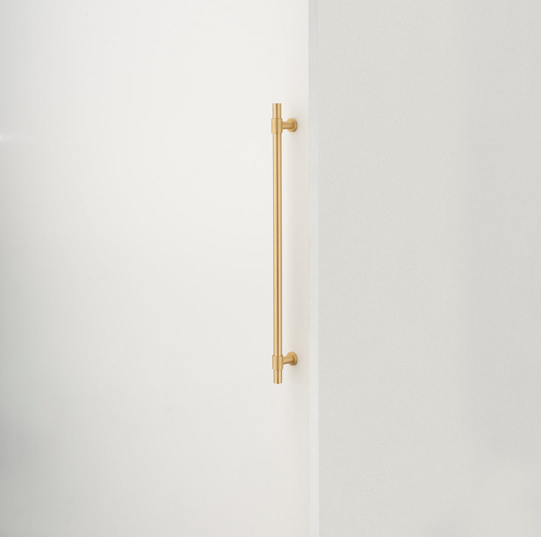 Helsinki Pull Handle - 600mm Brushed Brass