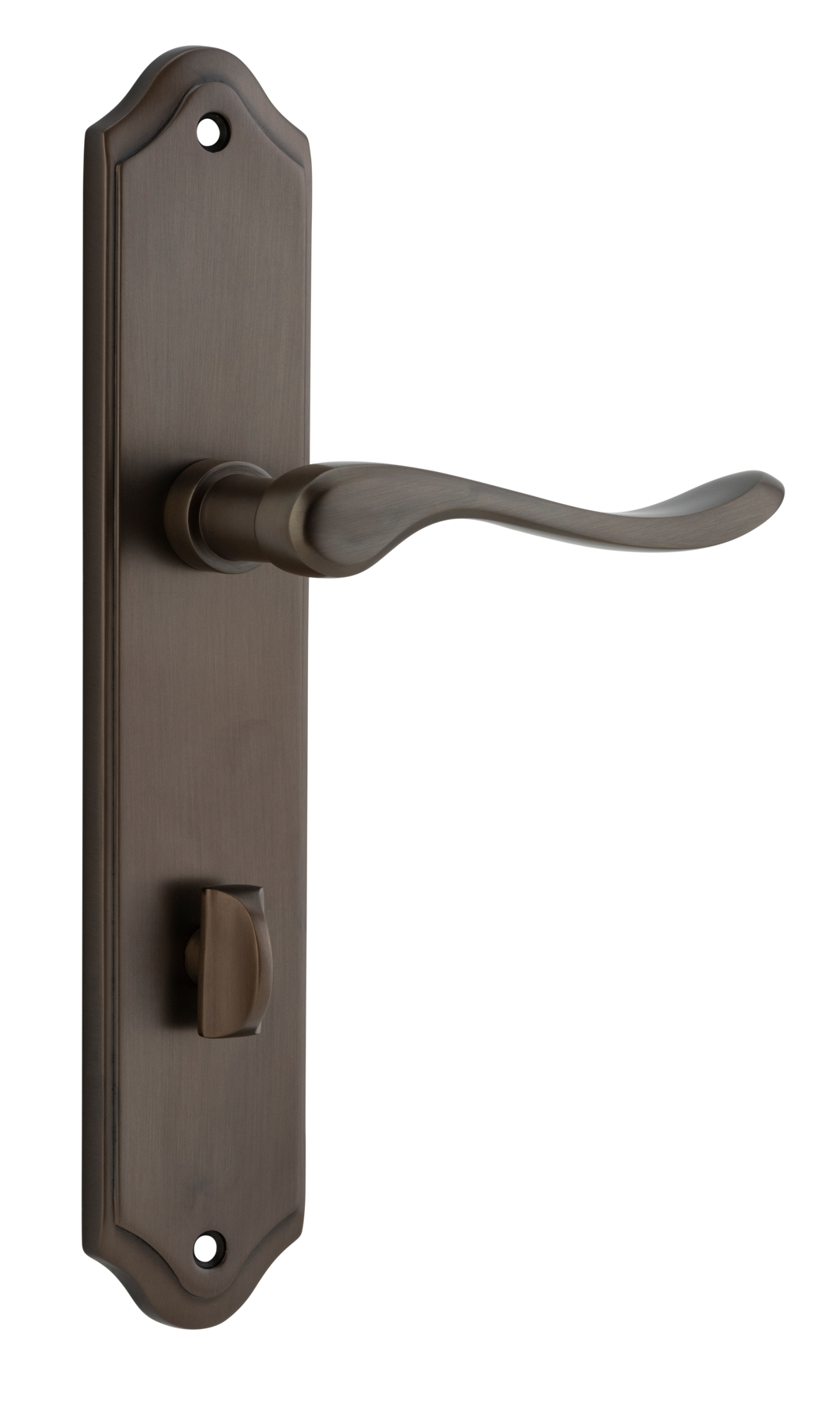 Stirling Lever - Shouldered Backplate Signature Brass