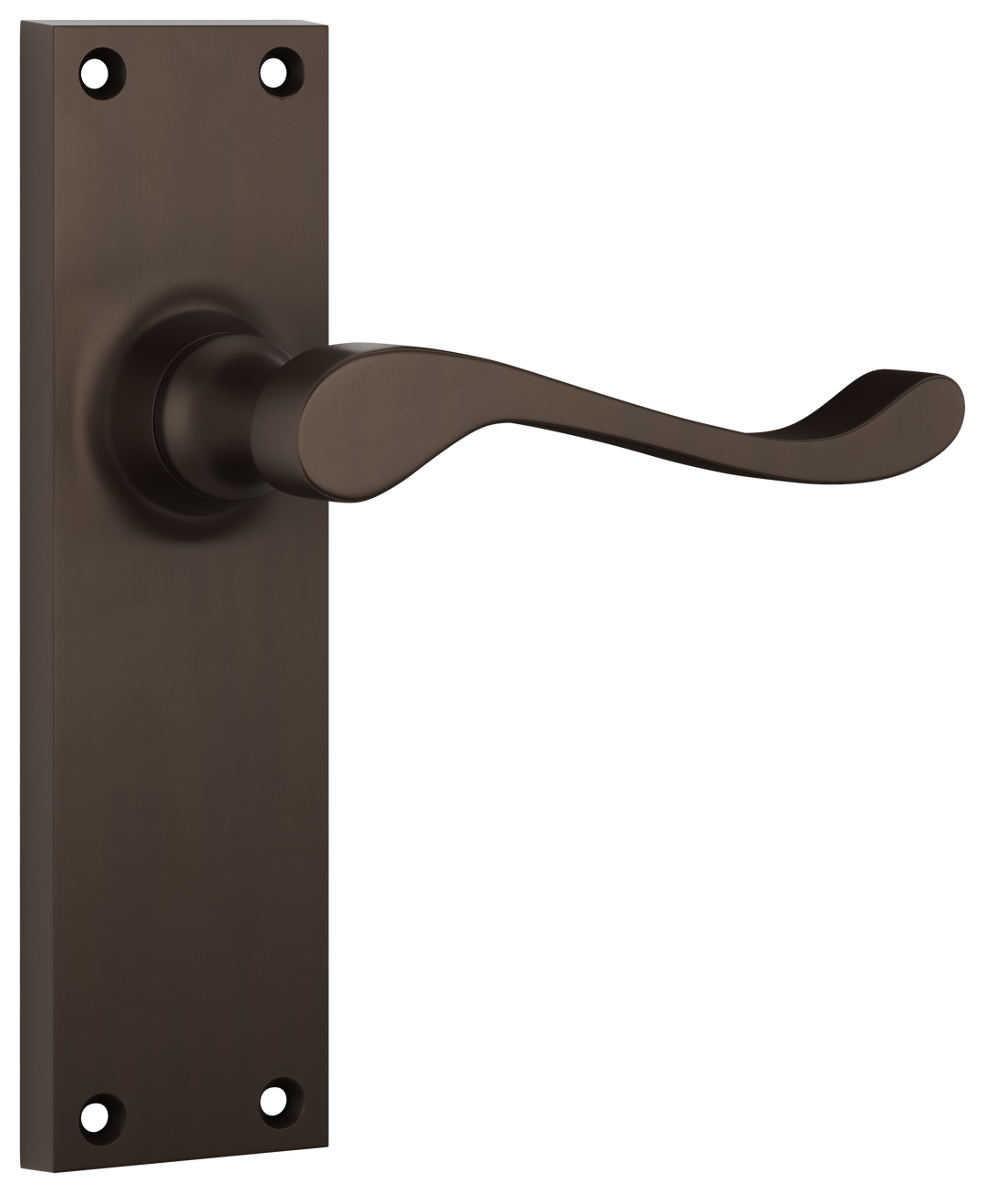 Door Lever Victorian Latch Pair Antique Brass H152xW42xP59mm
