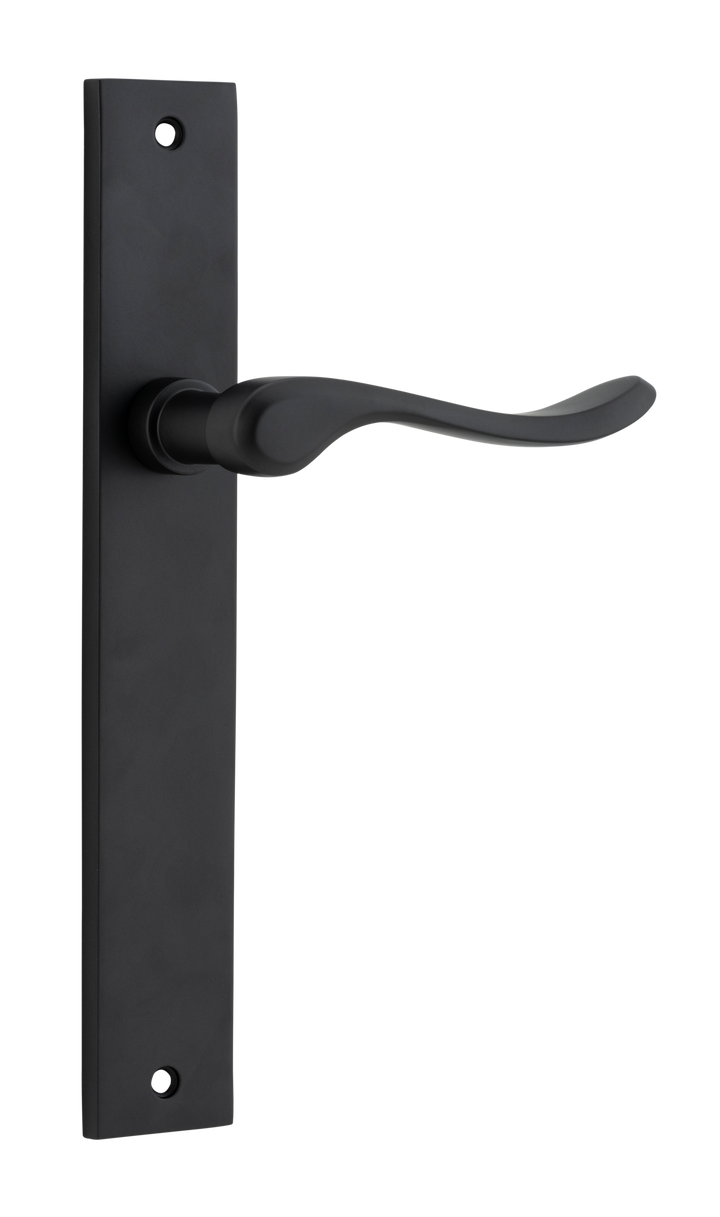 Stirling Lever - Rectangular Backplate Matt Black