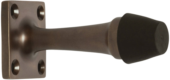 Door Stop Traditional Antique Brass H35xW35xP75mm
