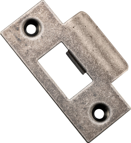 Metal Door Tube Latch Striker Distressed Nickel
