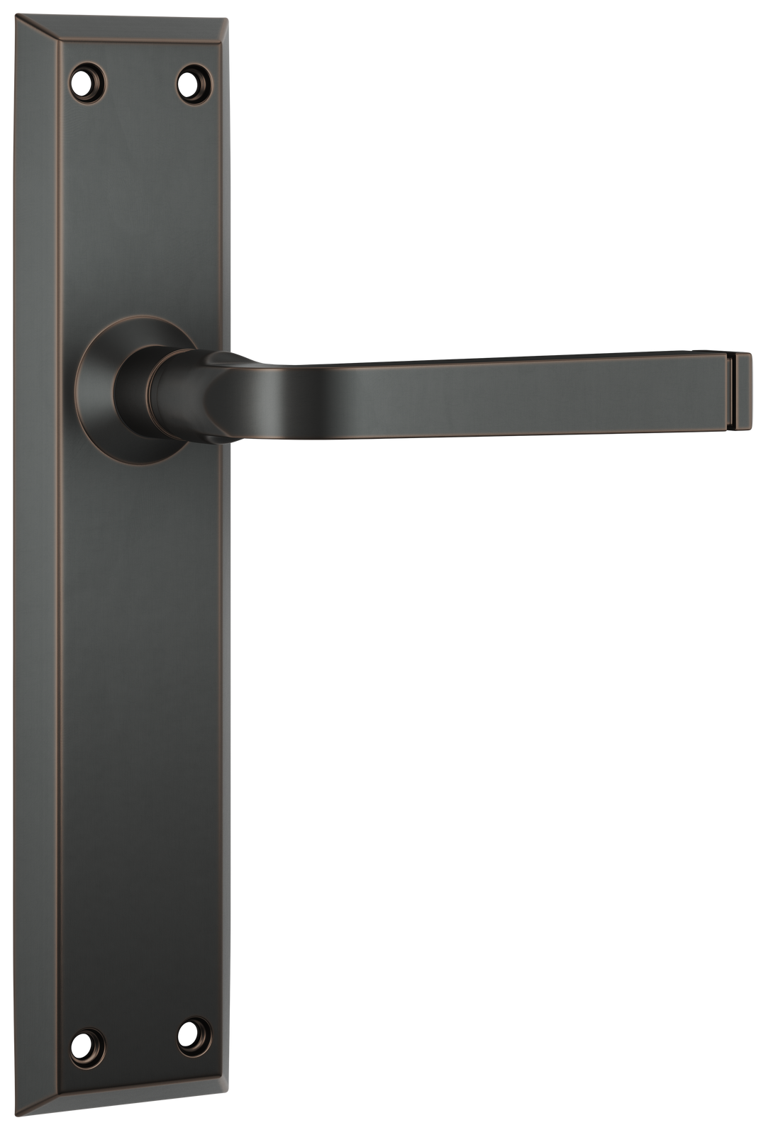 Door Lever Menton Latch Pair Antique Copper H225xW50xP75mm