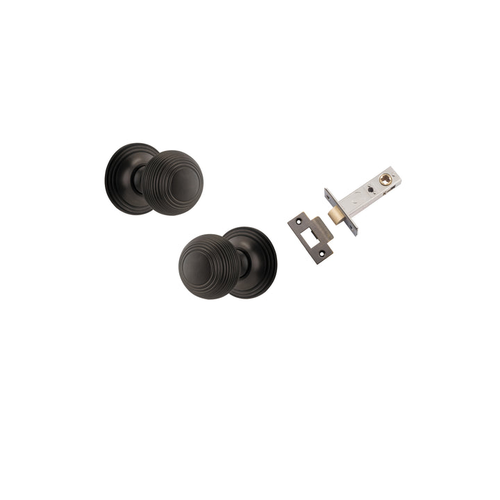 Guildford Knob - Round Rose Passage Kit Signature Brass